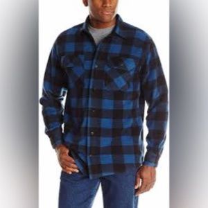 Wrangler shirt buffalo plaid button down long sleeve